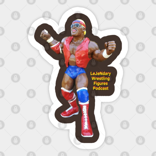 All Natural Sticker by LeJeNdary Wrestling Figures